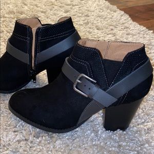 Black booties